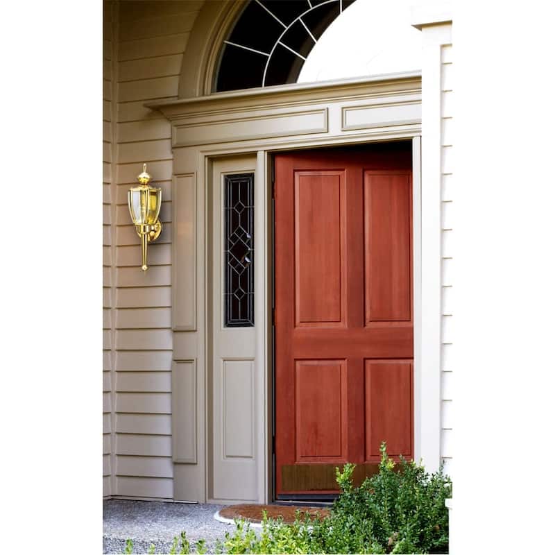 Roseto Lethbridge Single Light 19" Tall Outdoor Wall Sconce