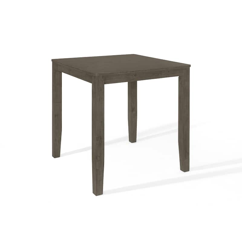 CraftPorch Simple Classy Square Counter Height Dining Table - Grey - Grey