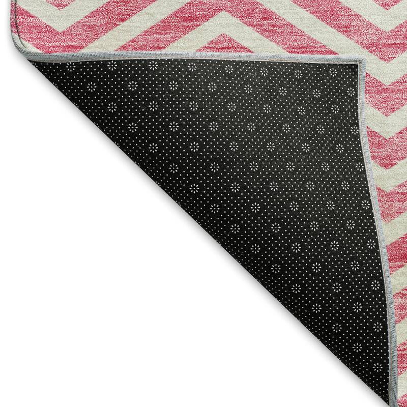 Premium Washable Super Soft Modern Chevron Mayfield Rug