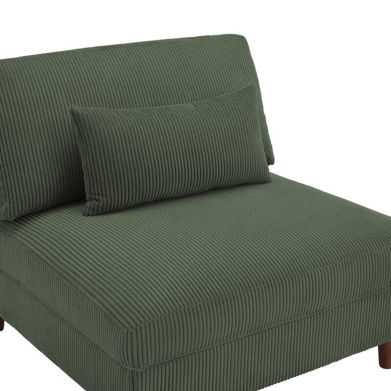 Free Combination Multi-Shaped Corduroy Sofa Modular