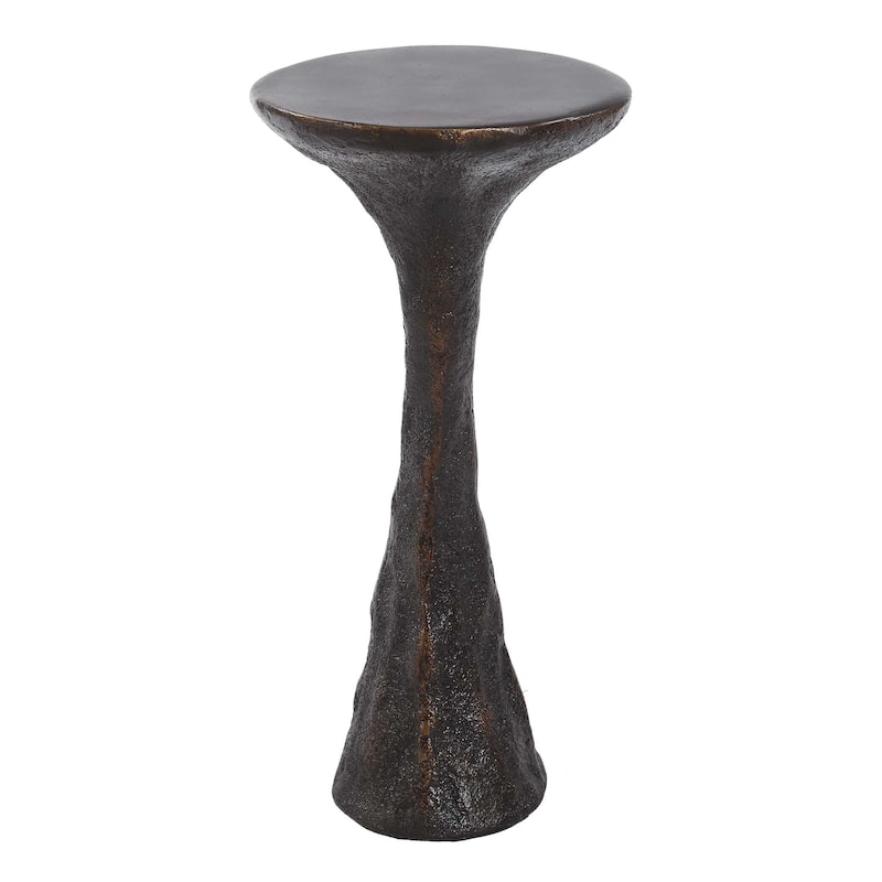 Uttermost Milan Outdoor Dark Bronze Drink Table