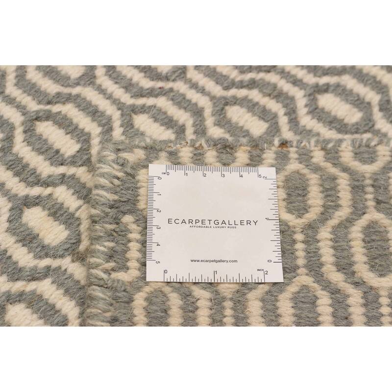 Nevada Grey Kilim 5'3" x 7'6" - 5'3 x 7'6