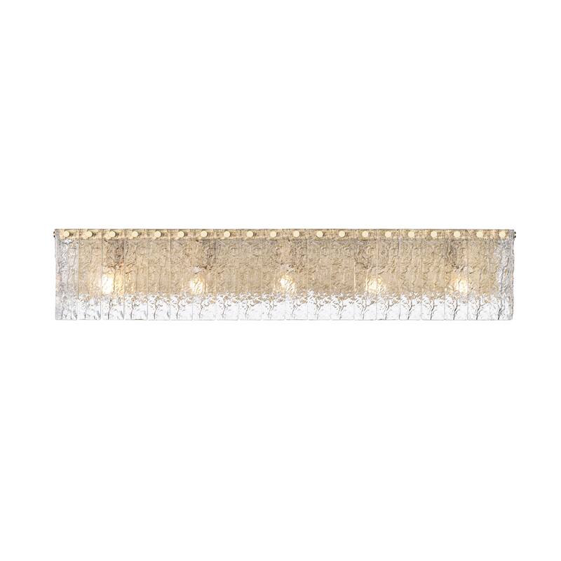 Z-Lite 1943-5V Glacier 37" Wide Vanity Light