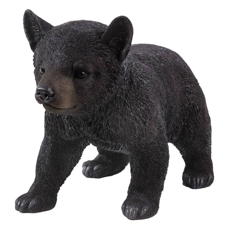 14.5" Bear Cub Walking Outdoor Garden Statue