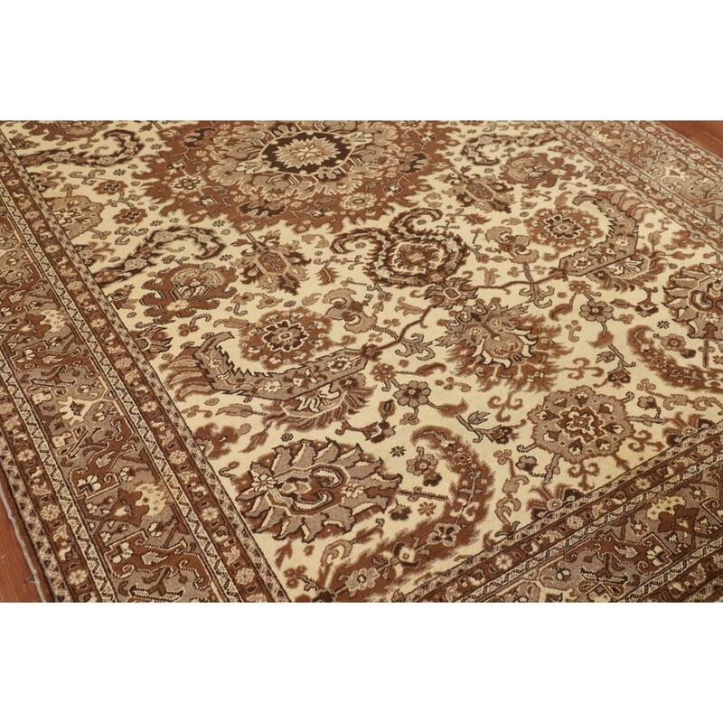 Anatolian Turkish Vintage Area Rug Handmade Wool Carpet - 6'4" X 9'5"