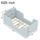 preview thumbnail 3 of 32, Toddler Floor Bed Frame, Cot Bed for Boys and Girls Ages 3-6, Bear Shape Toddler Bed
