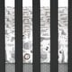 preview thumbnail 5 of 6, Lambs & Ivy Urban Jungle Animals Gray/Brown/White Nursery 4-Piece Baby Crib Bedding Set