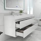 preview thumbnail 35 of 45, Morava 60" Floating Vanity with Double Sink