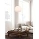 preview thumbnail 2 of 7, Elegant Lighting Baxter Single Light 14" Wide Pendant with Frosted