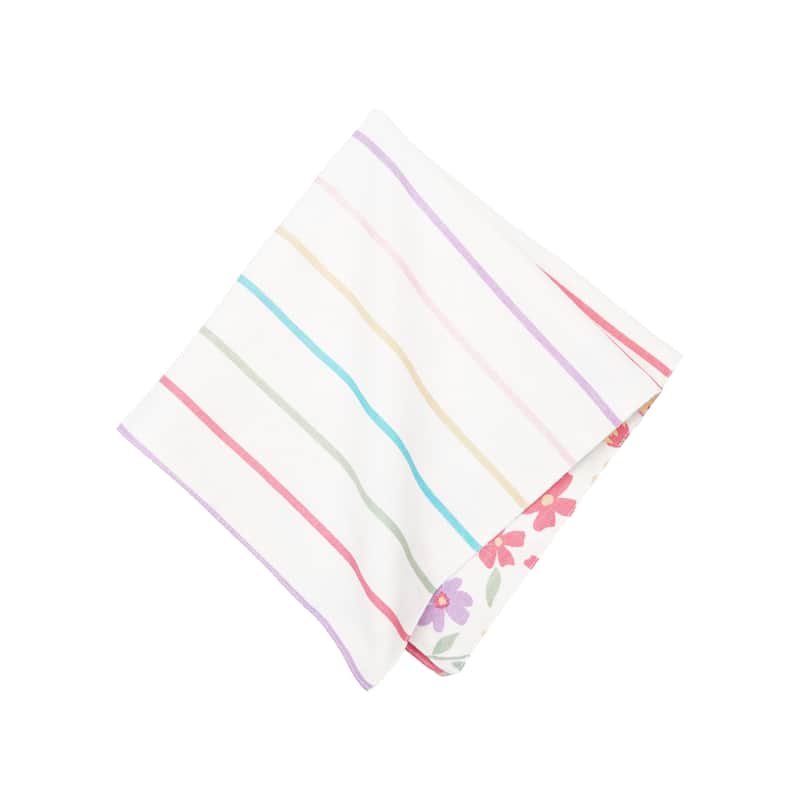 Bunnies & Blooms Napkin Set of 6 - Multicolored