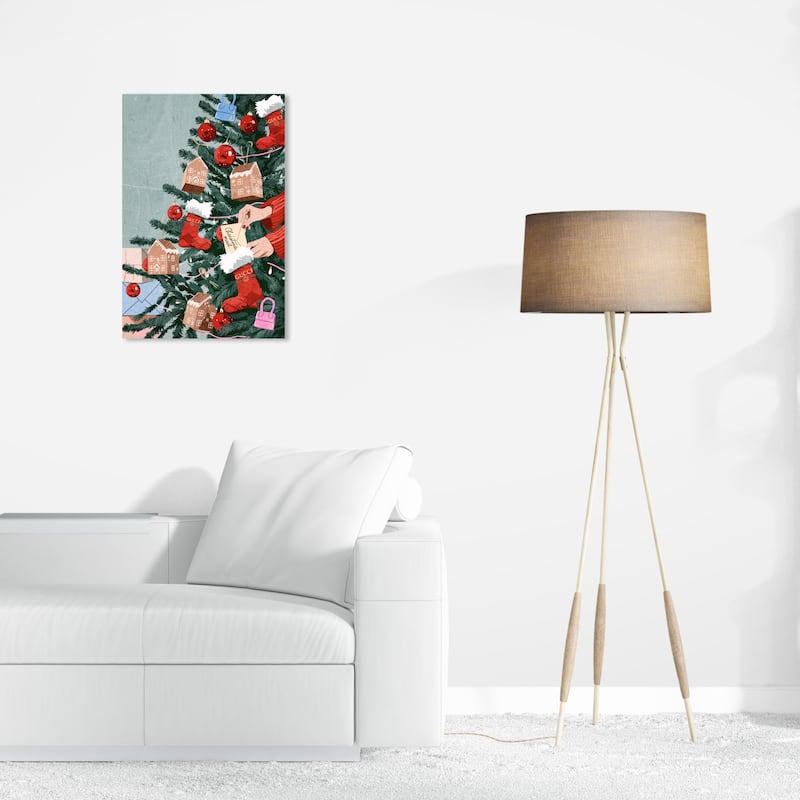 Wynwood Studio Canvas Holiday and Seasonal House of Sweetness Season Green Farmhouse Wall Art Canvas Print - 16 x 24