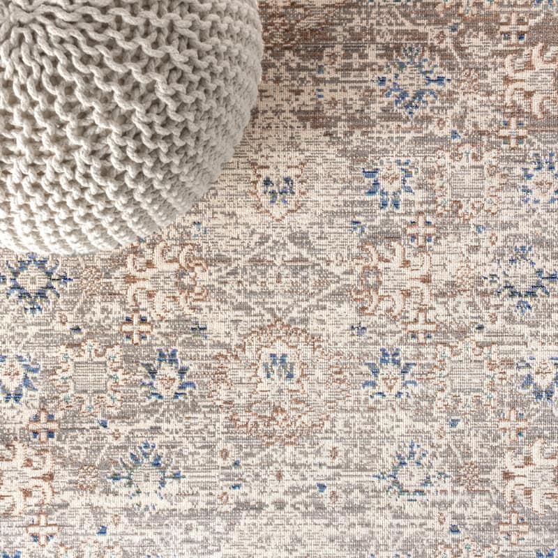 JONATHAN Y Xlendi English Country Argyle Area Rug