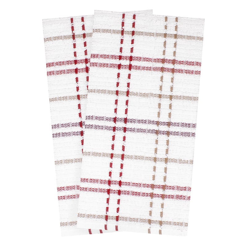 RITZ Royale Check Cotton Kitchen Towels (Set of 2)