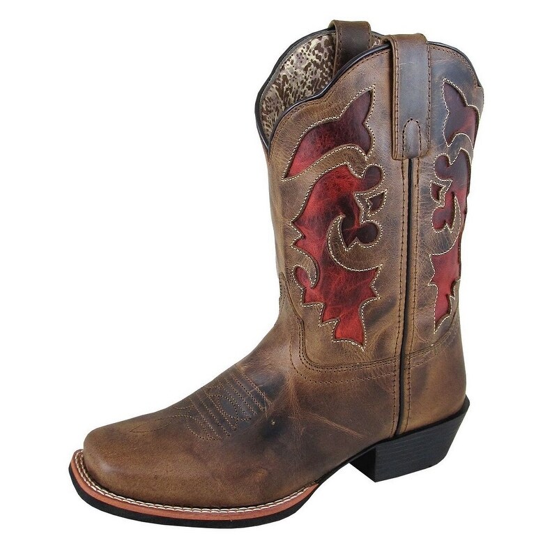 women's western boots square toe