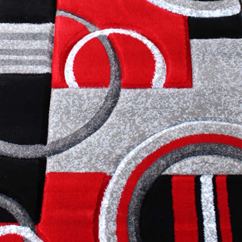 Modern Geometric Design Abstract Area Rug