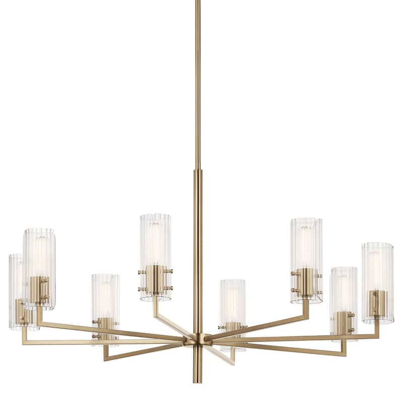 Kichler 52680 Velestino 8 Light 41" Wide Chandelier - Champagne Bronze