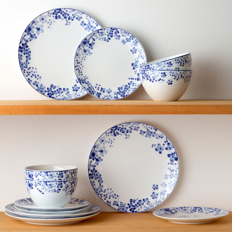 Noritake Bloomington Road Set Of 4 Cereal Bowls, 6", 29-1/2 Oz.
