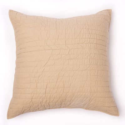 Brighton Bright Khaki Euro Sham