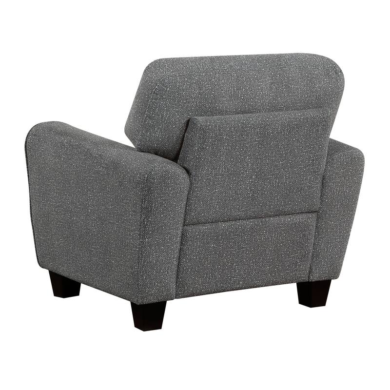 Ravenna 40" Modern & Contemporary Chenille Fabric Living Room Chair