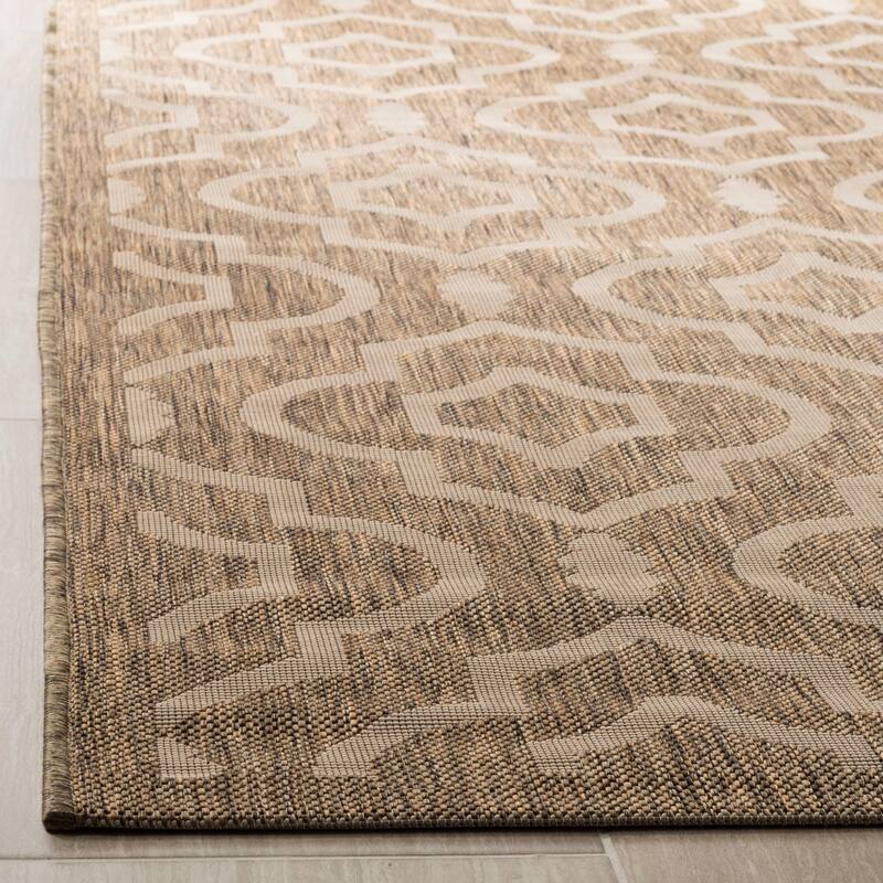 SAFAVIEH Courtyard Ketty Indoor/ Outdoor Waterproof Patio Backyard Rug