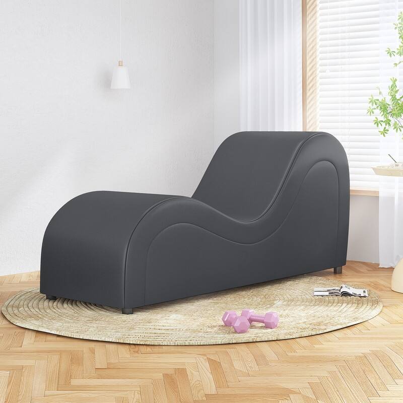 Mixoy Modern PU Leather Yoga Chair Indoor