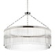 preview thumbnail 1 of 8, Maxim 38423CL Jolie 34" Wide LED Ring Chandelier Polished Nickel