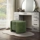 preview thumbnail 21 of 29, 247 Shop At Home Modern Round Chenille Storage Ottoman with Flip Top