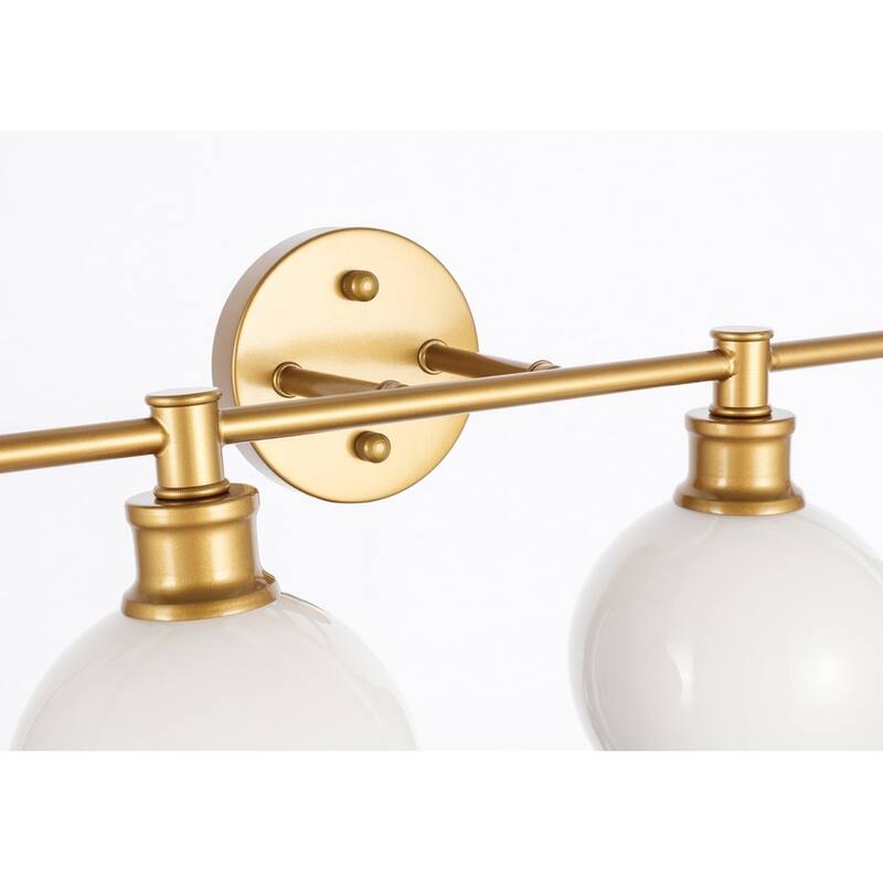 Camille 4-Light Frosted Glass Wall Sconce