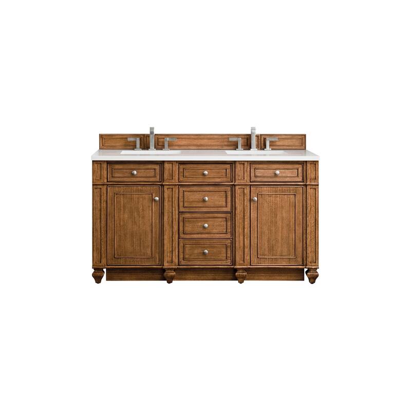 James Martin Vanities 157-V60D-3WZ Bristol 60" Free Standing Double