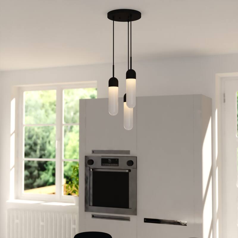 Vaxcel Lighting P0423 3 Light 10" Wide Suspension Mini Pendant