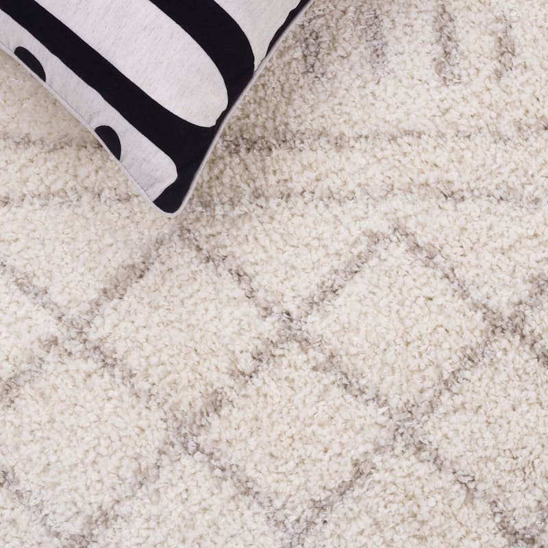 SAFAVIEH Arizona Shag Lotta Moroccan 1.2-inch Thick Rug