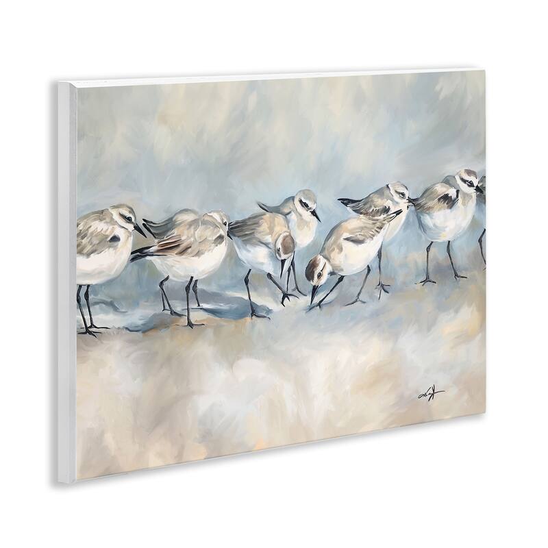 Stupell Sandpiper Birds Mirage Wall Plaque Art Design By Ramona Murdock