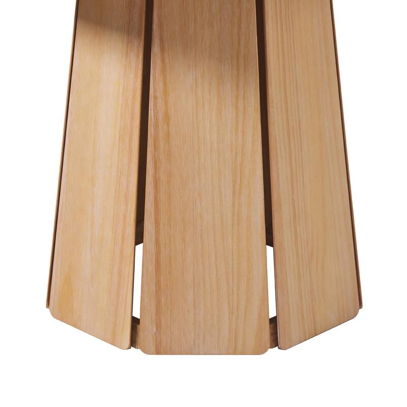 Middlebrook Designs 48 inch Round Solid Wood Pedestal Dining Table