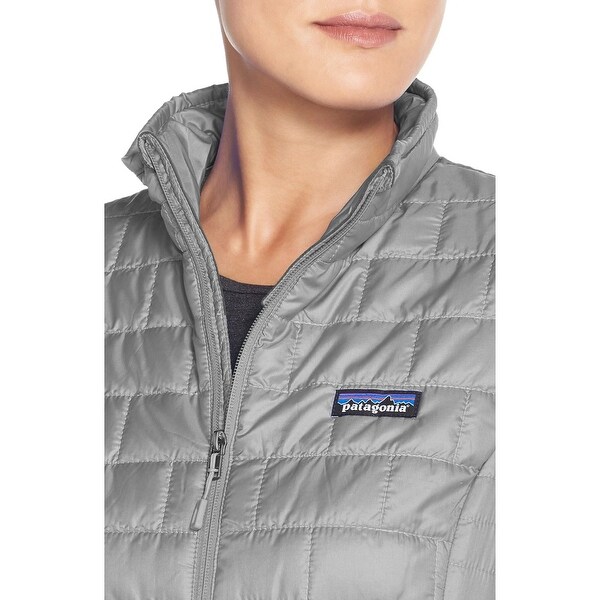 patagonia women's nano puff jacket feather grey