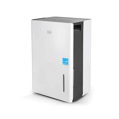 BLACK+ DECKER 50 Pint Portable Dehumidifier, 4,500 Square Feet, Energy Star,White