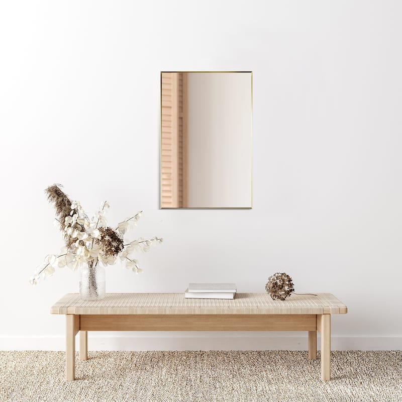 Altair Sassi Bathroom/Vanity Aluminum Framed Wall Mirror
