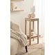 preview thumbnail 108 of 127, Kate and Laurel Talcott Wood Side Table 12x12x28 - Natural