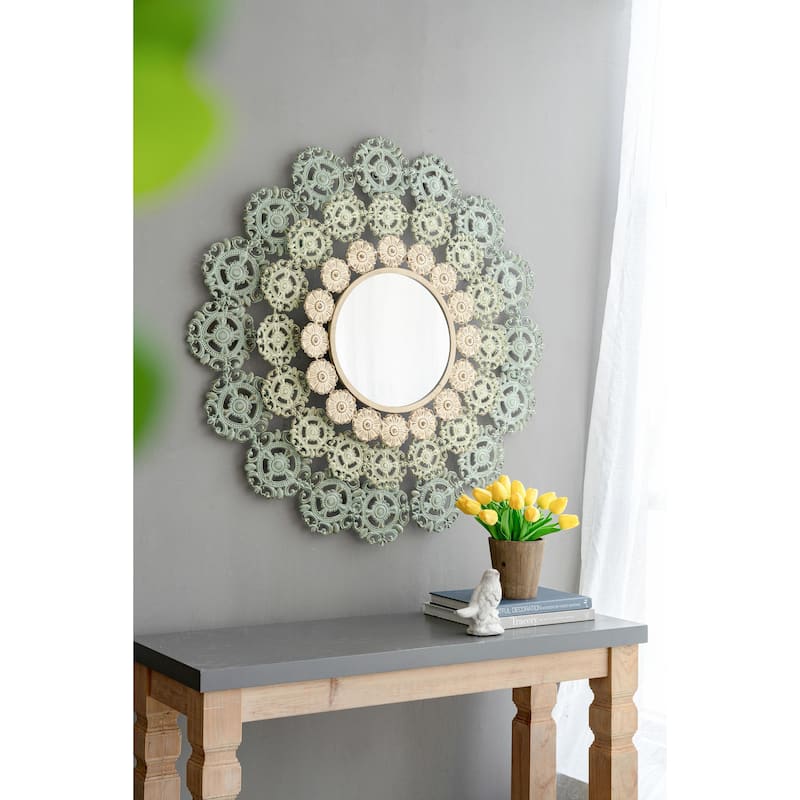 38" McGuire Medallion Mirror