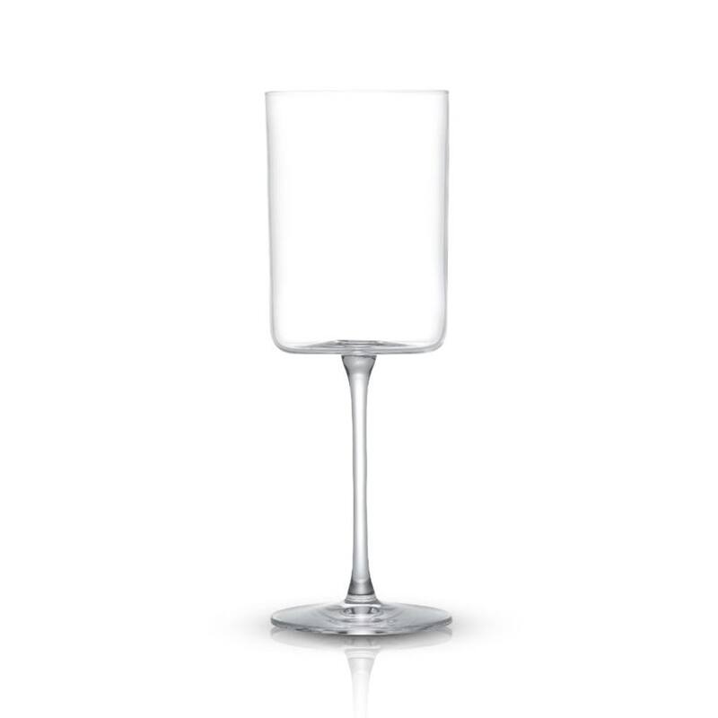 JoyJolt Claire European Crystal Red Wine Glasses 14 oz, Set of 2 - 14 oz