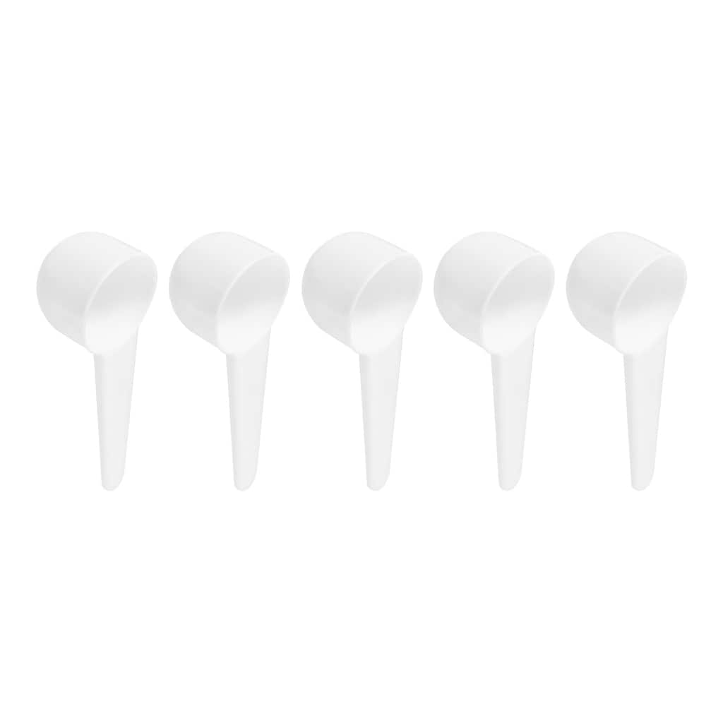 Plastic Measuring Spoons Powder Scoops Spoon Kitchen Spoon, 10g White