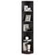 preview thumbnail 22 of 104, Q-Max 5-tier Wood Display Corner Bookcase
