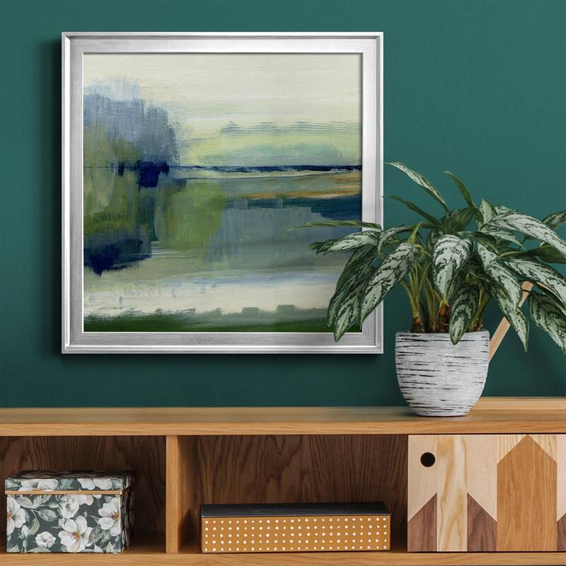 Glistening Meadow Detail I-Premium Framed Canvas - Ready to Hang