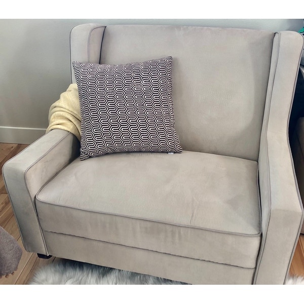 baby relax hadley double rocker dark taupe