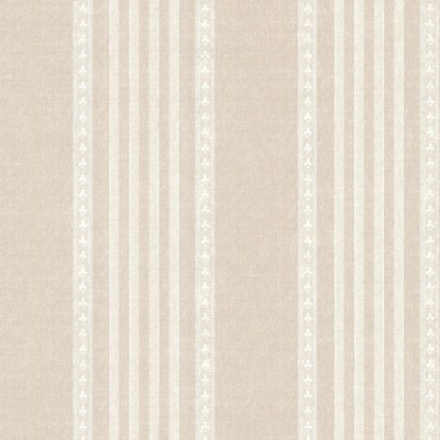 Adria Linen Jacquard Stripe Wallpaper - 20.5in x 396in x 0.025in