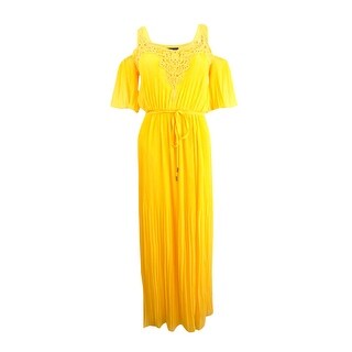 yellow gown for women