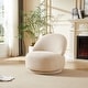 preview thumbnail 1 of 24, Accent chair for Living room With Swivel Function Beige