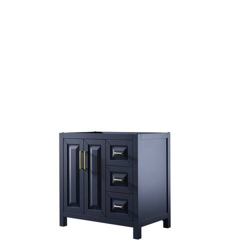 Daria 36-inch Single Vanity, No Top, No Mirror