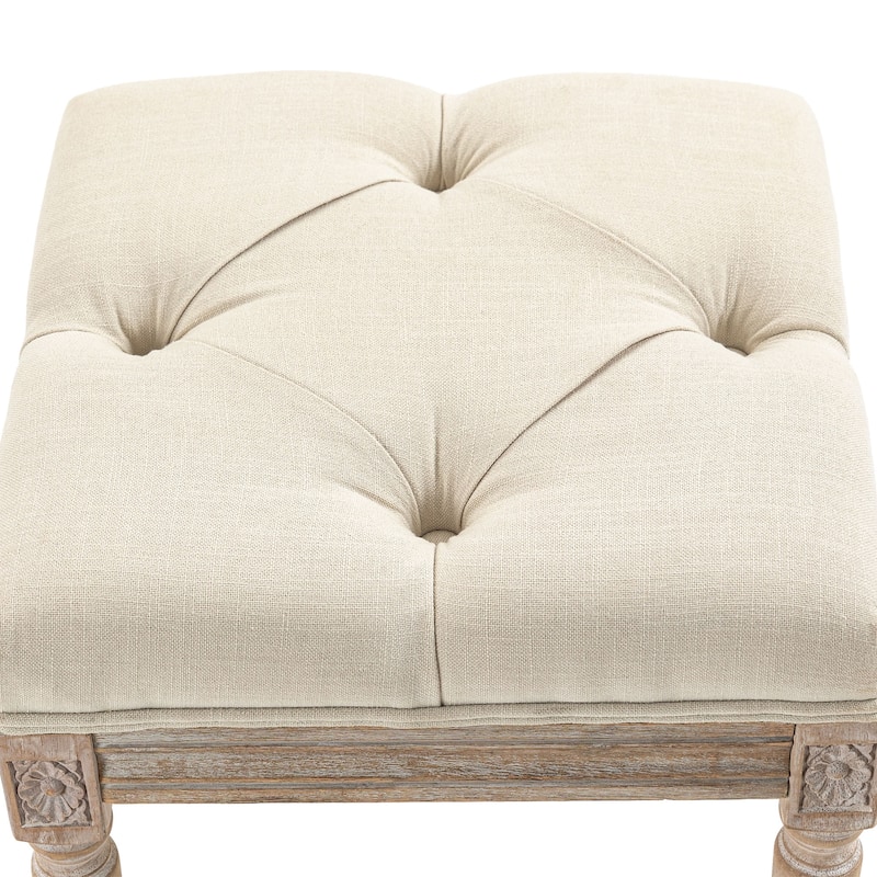 16" Vintage Ottoman