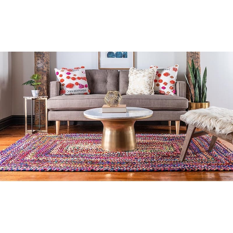 Braided Slin Collection Area Rug