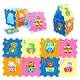 preview thumbnail 1 of 8, Gymax 8 PCS Kids Play Mat w/Detachable Animal Train Patterns for Aged - Multicolor Multicolor